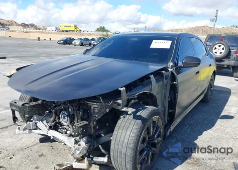 2023 BMW 740 I z USA, uszkodzony, nr VIN WBA23EH07PCM81629